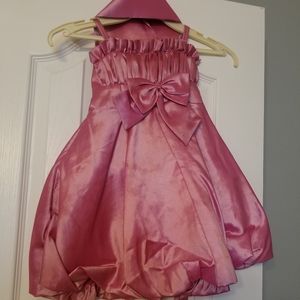 Little girl pink dress size 1-2